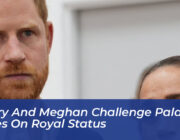 harry and meghan challenge palace rules on royal status 6eOp