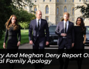 harry and meghan deny report of royal family apology HbVH