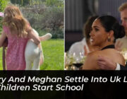 harry and meghan settle into uk life as children start school oZFe