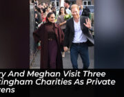 harry and meghan visit three nottingham charities as private citizens HzIw