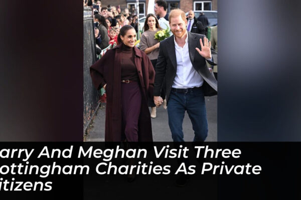 harry and meghan visit three nottingham charities as private citizens HzIw