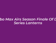hbo max airs season finale of dc series lanterns V7It
