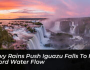 heavy rains push iguazu falls to near record water flow fzKJ