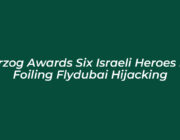 herzog awards six israeli heroes for foiling flydubai hijacking dhse