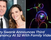 hilary swank announces third pregnancy at 52 with family video gdPB