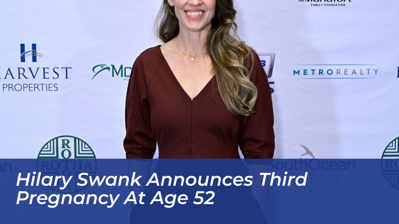 hilary swank announces third pregnancy at age 52 4T8G