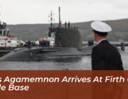 hms agamemnon arrives at firth of clyde base Rwms