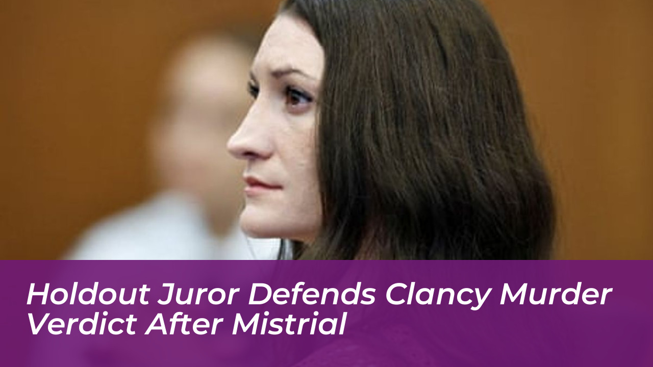 holdout juror defends clancy murder verdict after mistrial mzOT