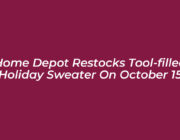 home depot restocks tool filled holiday sweater on october 15 U3LO