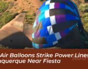 hot air balloons strike power lines in albuquerque near fiesta NXTD
