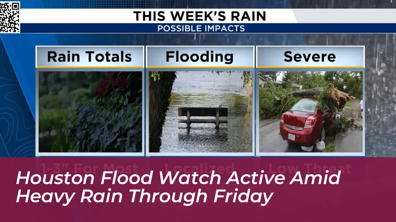 houston flood watch active amid heavy rain through friday 9ZAi