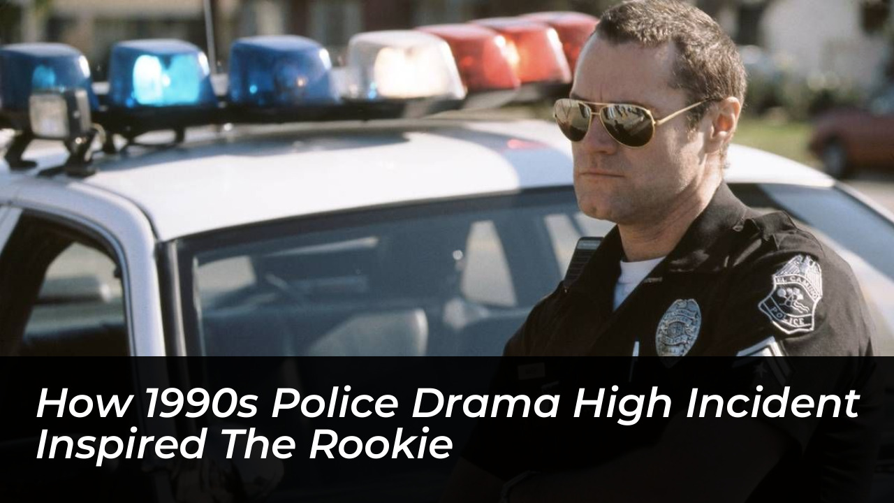 how 1990s police drama high incident inspired the rookie aQ3q