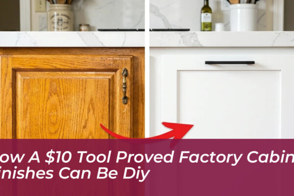 how a 10 tool proved factory cabinet finishes can be diy q1hj
