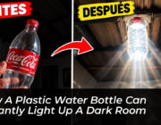 how a plastic water bottle can instantly light up a dark room SguU