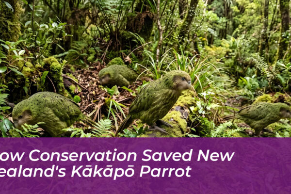 how conservation saved new zealands kakapo parrot 96O2