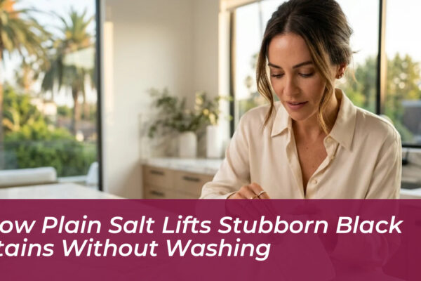 how plain salt lifts stubborn black stains without washing LBbc
