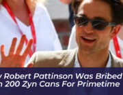 how robert pattinson was bribed with 200 zyn cans for primetime js4B