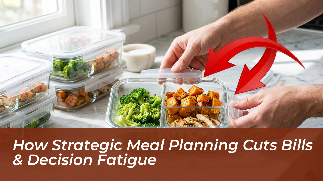how strategic meal planning cuts bills decision fatigue AYFc
