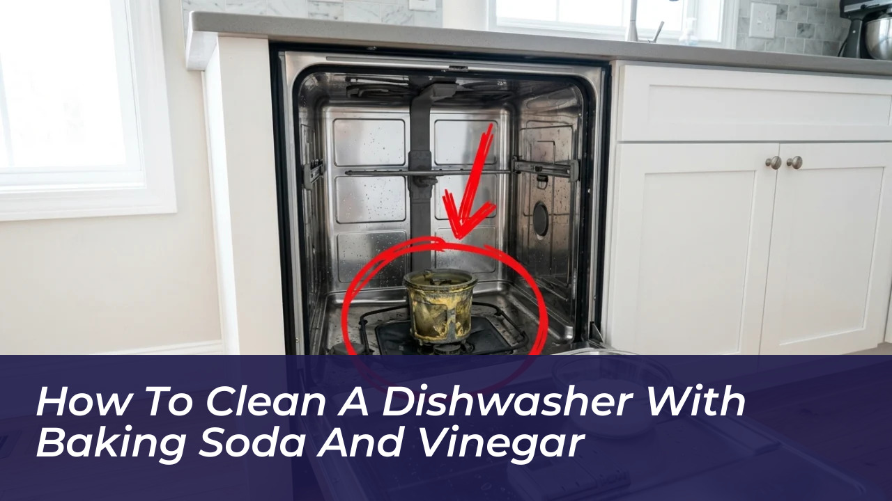how to clean a dishwasher with baking soda and vinegar tqh4