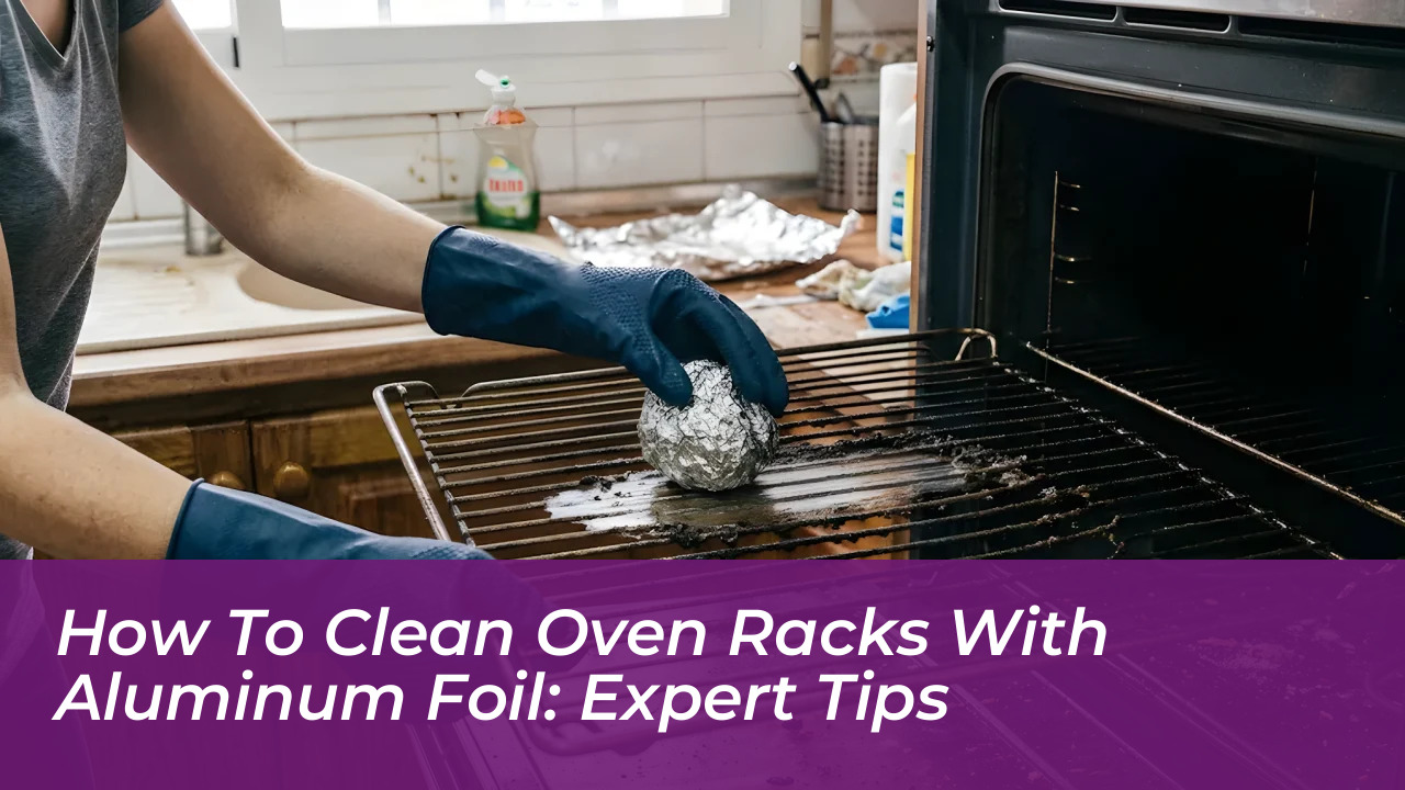 how to clean oven racks with aluminum foil expert tips 7Vn8