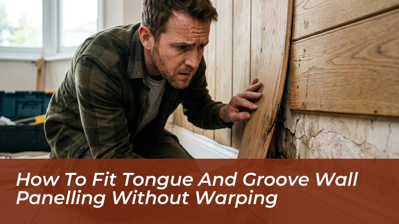 how to fit tongue and groove wall panelling without warping f1D8