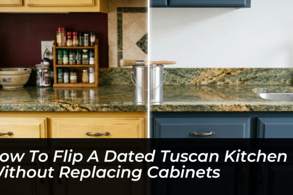 how to flip a dated tuscan kitchen without replacing cabinets hfsn