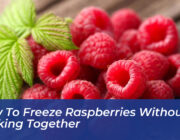 how to freeze raspberries without sticking together A51A