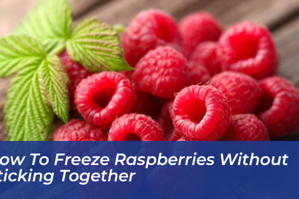 how to freeze raspberries without sticking together A51A