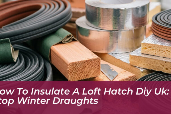 how to insulate a loft hatch diy uk stop winter draughts h7T6