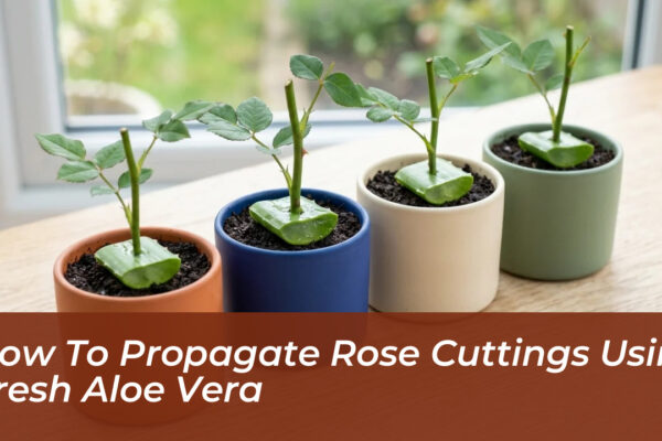 how to propagate rose cuttings using fresh aloe vera KvYA