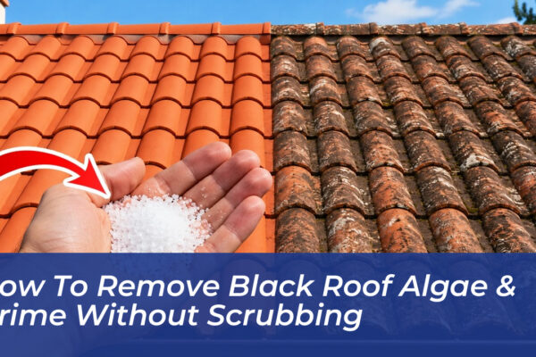 how to remove black roof algae grime without scrubbing 9PkI