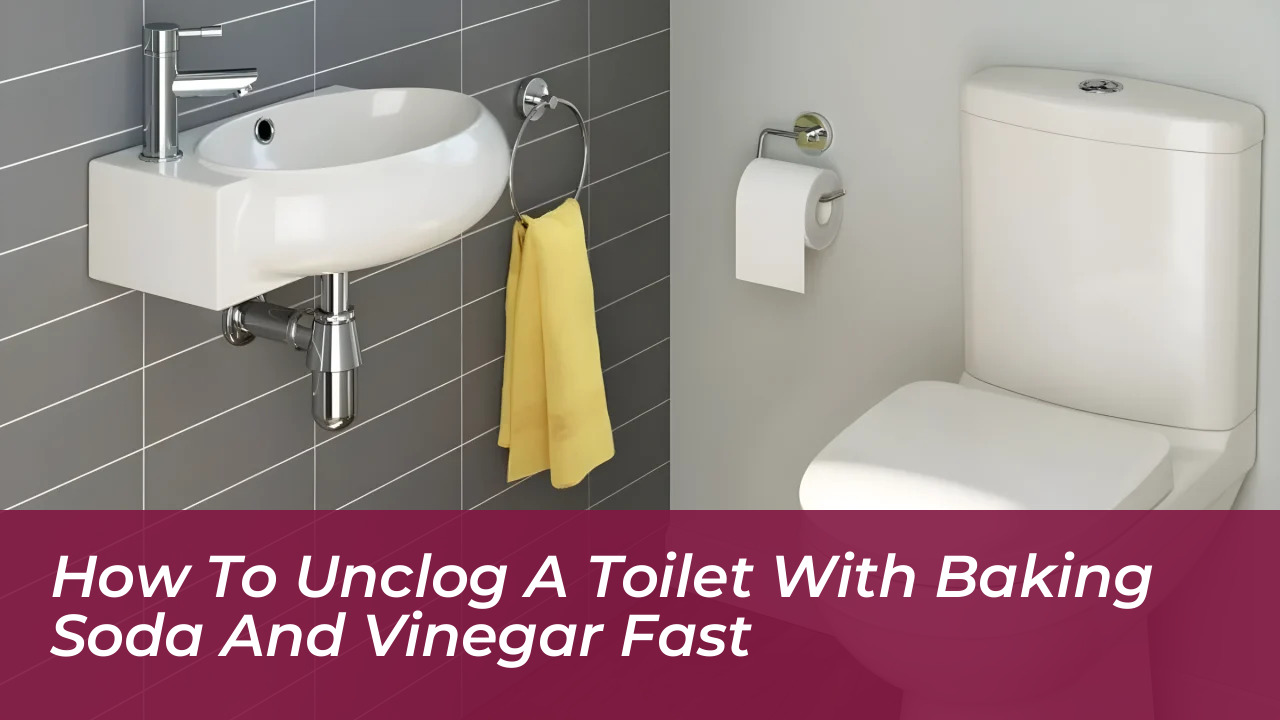 how to unclog a toilet with baking soda and vinegar fast Mt8m