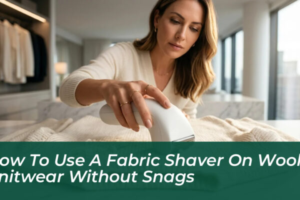 how to use a fabric shaver on wool knitwear without snags AxHR