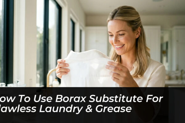 how to use borax substitute for flawless laundry grease sB15