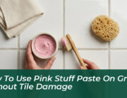 how to use pink stuff paste on grout without tile damage Esc7
