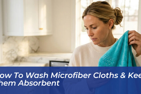 how to wash microfiber cloths keep them absorbent xY4D