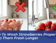 how to wash strawberries properly to keep them fresh longer Su75