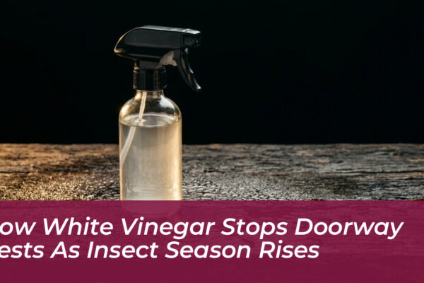 how white vinegar stops doorway pests as insect season rises hamF