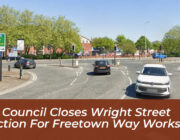 hull council closes wright street junction for freetown way works Nz3C