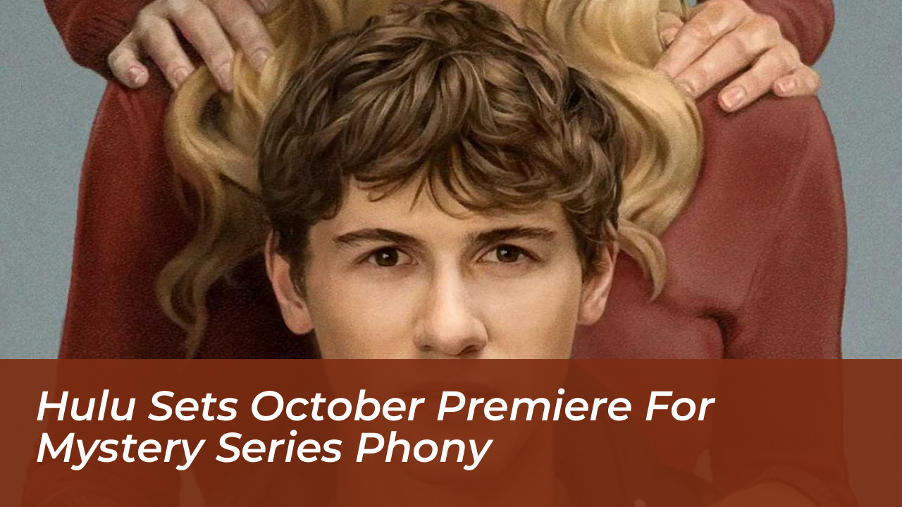hulu sets october premiere for mystery series phony 4Kfo