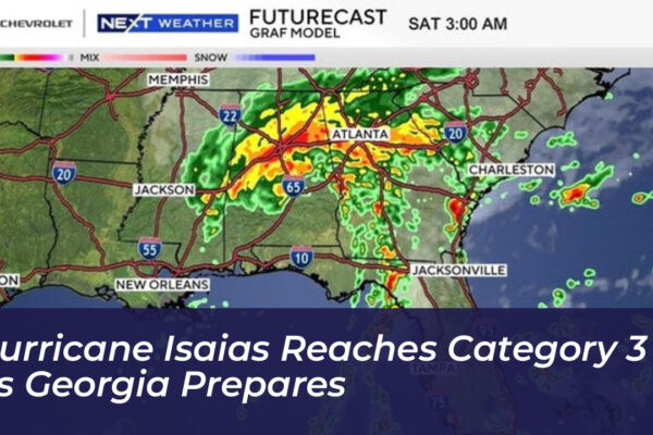 hurricane isaias reaches category 3 as georgia prepares TsXo