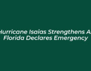 hurricane isaias strengthens as florida declares emergency 75ON