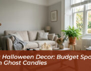 ikea halloween decor budget spooks with ghost candles hDL4