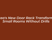 ikeas new door rack transforms small rooms without drills 8UGS