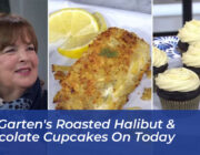 ina gartens roasted halibut chocolate cupcakes on today ogs7