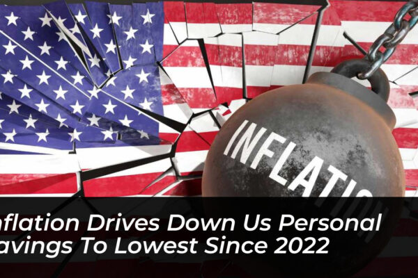 inflation drives down us personal savings to lowest since 2022 wQME