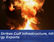 iran strikes gulf infrastructure hitting energy exports UL6B