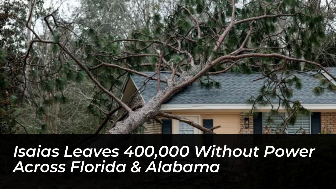 isaias leaves 400000 without power across florida alabama FAZw