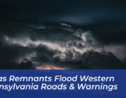 isaias remnants flood western pennsylvania roads warnings BKyd