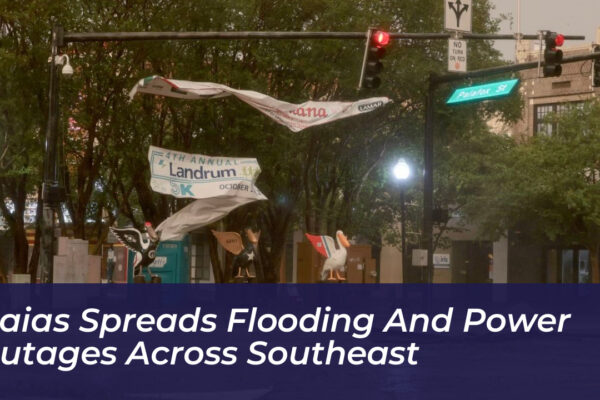 isaias spreads flooding and power outages across southeast fLzH